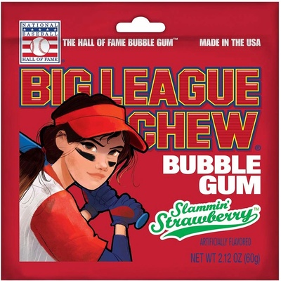 Big League Chew Strawberry 60 g