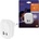 OSRAM Ledvance- LED Нощна лампа за контакт със сензор и USB LUNETTA LED/12, 5W/230V (P225393)