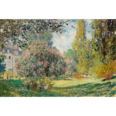 Plagát, Obraz - Parc Monceau (1876), 61 × 91.5 cm