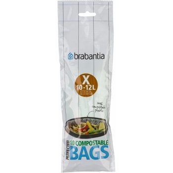 Brabantia PerfectFit kompostovatelné pytle 10-12 L X 10ks sáčků v roli 12µm