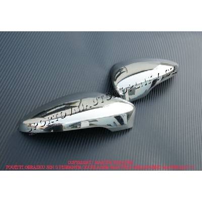 VW Scirocco II 2009-2011 - NEREZ chrom kryty zrcátek OMSA