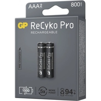 GP ReCyko Pro AAA 800mAh 2ks 1033122080