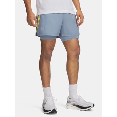 Under Armour UA LAUNCH 5'' 2-IN-1 svetlomodrá
