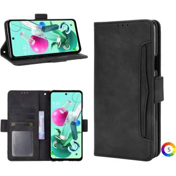 Image 1 of LG Q92 5G Wallet Кожен Калъф и Протектор