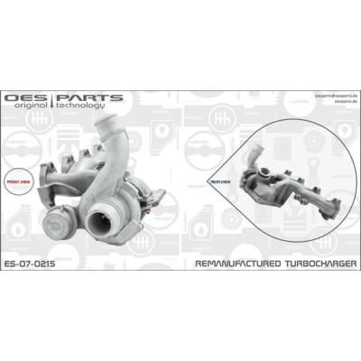 Plniace dúchadlo OES PARTS Product line OES-PARTS ES-07-0215