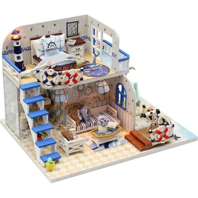 Dvěděti Miniatúrny domček pre dve deti na Modrom pobreží