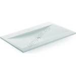 Bathco 0506 - Вградена мивка MANHATTAN 100x45 см смола/бяла (BO0022) Мивка за вграждане