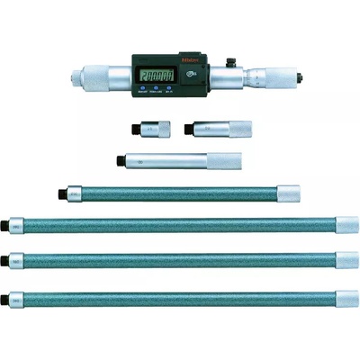 Mitutoyo Digimatic mikrometrické odpichy s prodlužovacími nástavci IP65 200-1000mm 337-301