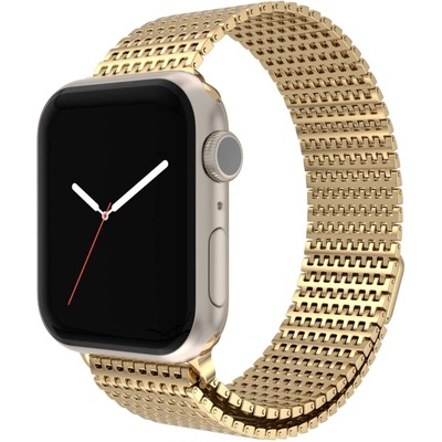 NEXT ONE Метална каишка за Apple Watch 41MM от NEXT ONE - златиста (K-AW-41-MESH-GLD)