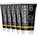 MANNOL 5бр X 100г Високо температурна синя грес MANNOL LC-2 High Temperature Grease Ester (8100 MN LC-2 500g)