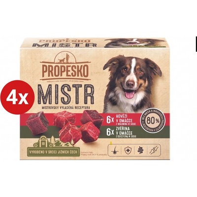 Propesko Mistr mix mas v omáčce 4x 12 x 85 g