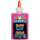 Elmer's Glow in Dark lepidlo 147 ml ružové