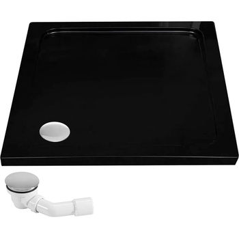 Image 1 of Rea Корито за душ кабина Rea Savoy Black 90x90 (REA-K4803)