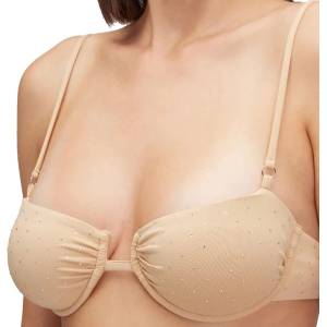 SUNDEK Ava underwired bralette bikini top - Beige (Durian)