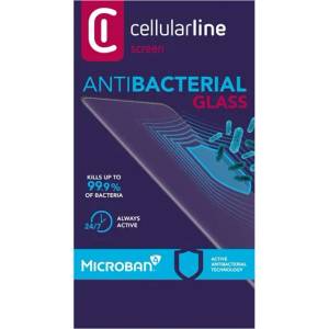 Cellularline iPhone 11 Pro Max / XS Max 6, 5 CELLULARLINE ANTIBIOM стъклено защитно фолио за екран, антибактериално, 9H, ЧЕРНО (TEMPMICRIPHXIMAX)