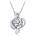 Silenti Jewelry Сребърно колие "Риби