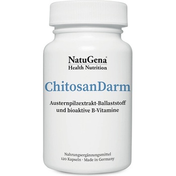 NatuGena Хитозан + витамин С, В12 и фолиева киселина 120 капсули | NatuGena (570905 (2018090) NTG)