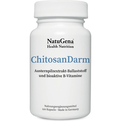 NatuGena Хитозан + витамин С, В12 и фолиева киселина 120 капсули | NatuGena (570905 (2018090) NTG)