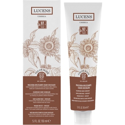 Lucens Оцветяваща маска за коса, Cioccolato, 150 ml