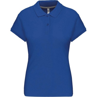 Kariban K242 Dámske piqué polo modrá Light Royal