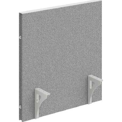 Office Pro Paraván Akustik na hranu 60 cm - TPA H 600 šedá