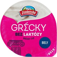 Zvolenský Jogurt grécky typ biely bez laktózy 125 g