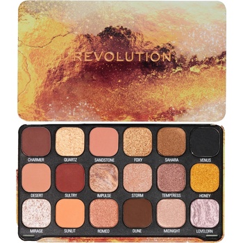 Revolution Beauty Forever Flawless Палитра сенки за очи Bronze Temptation, 18 цвята