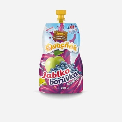 Ovocňák Mošt jablko a borůvka 12 x 250 ml