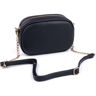 Dámská dívčí kabelka crossbody 13 5x20 cm 7 tmavá modrá