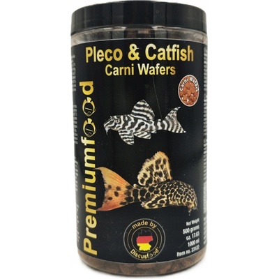 DiscusFood Pleco & Catfish Carni Wafers 500 g