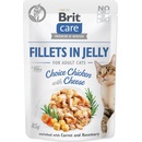 Brit Care Cat Fillets in Jelly Choice Chicken with Cheese 85 g