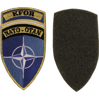Nášivka KFOR NATO-OTAN - modrá