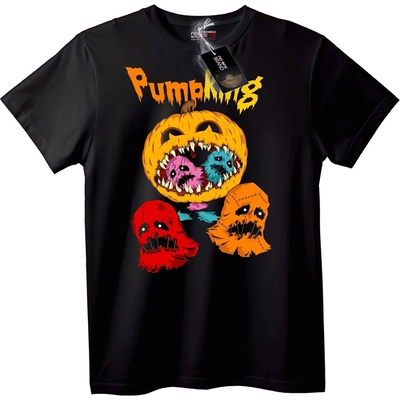 NOONEBRAND Тениска Тиква Halloween - 2XL, White