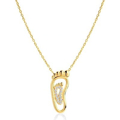 Savicki Náhrdelník žlté zlato, diamanty SAVMAYN-LBR-634