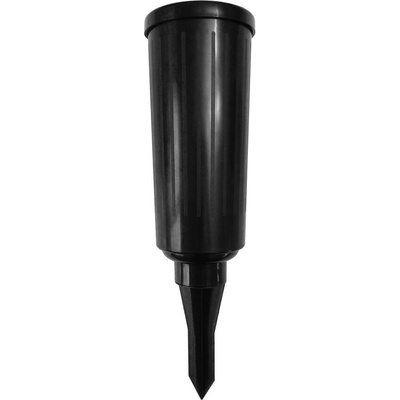 BESOP - Váza na hrob zapichovacia 25cm čierna