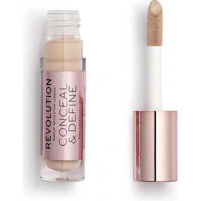 Makeup Revolution Conceal & Define Tekutý korektor C3 4 g