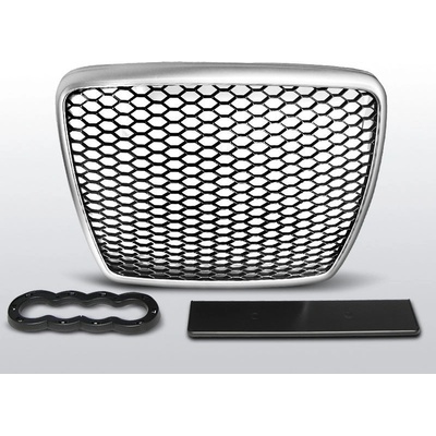 Решетка Silver Audi A6 C6 (2008-2011г. ) (bkGA6С6S)