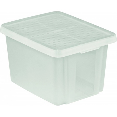 CURVER Essentials Úložný box s víkem průsvitná 26 l