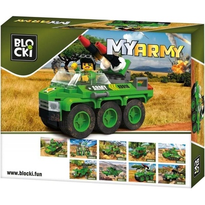 Icom Blocki MyArmy mobilní raketomet 104 ks