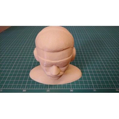 4Dim Print Výška pilota 12 cm PLA béžová