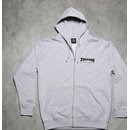 Thrasher Magazine Logo zip Hood grey