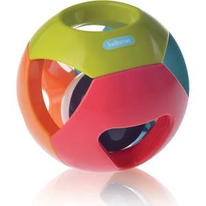 Kidsme Бебешка играчка Kidsme - Топка с дрънкалка (9266)