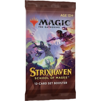 Wizards of the Coast Magic the Gathering Strixhaven Set Booster 12 kariet