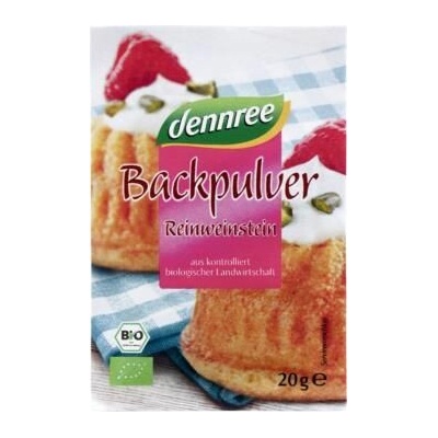 Dennree bio kypřící prášek do pečiva 80 g