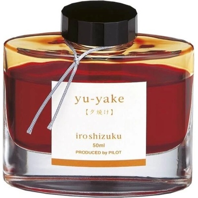 Pilot inkoust v lahvičce 50 ml. IROSHIZUKU Barva: Yu-Yake