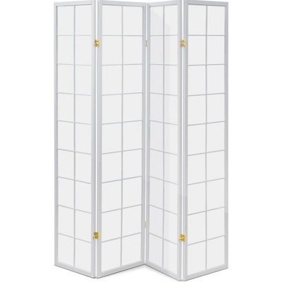 Autronic Paraván 4 dílný EF-E804 WT – Zboží Dáma Autronic Paraván 4 dílný EF-E804 WT – Zboží Dáma