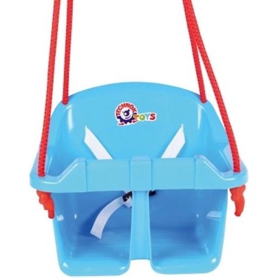 Teddies Бебешка люлка пластмасова синя товароносимост 20 кг