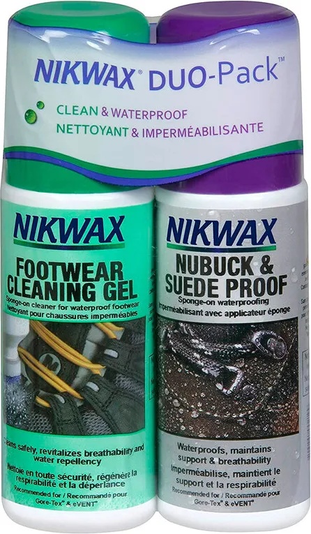 NikWax Препарат за почистване и импрегнация Nikwax Duo Pack за набук и велур (0176-VS)