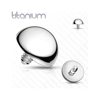 Šperky4U Náhradní půlkulička titan závit TIT1075-ST04