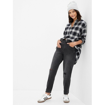 GAP Детски дънки висока талия mom GAP GAP | Cheren | Момичешки | 128